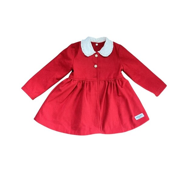 Watercolor Clothing Co (Love + Grow Clothing Co) Red Fancy Jacket With Flaw
